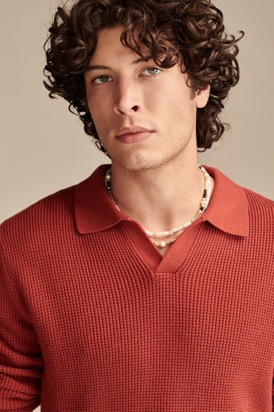 JOHNNY COLLAR SWEATER POLO, image 2