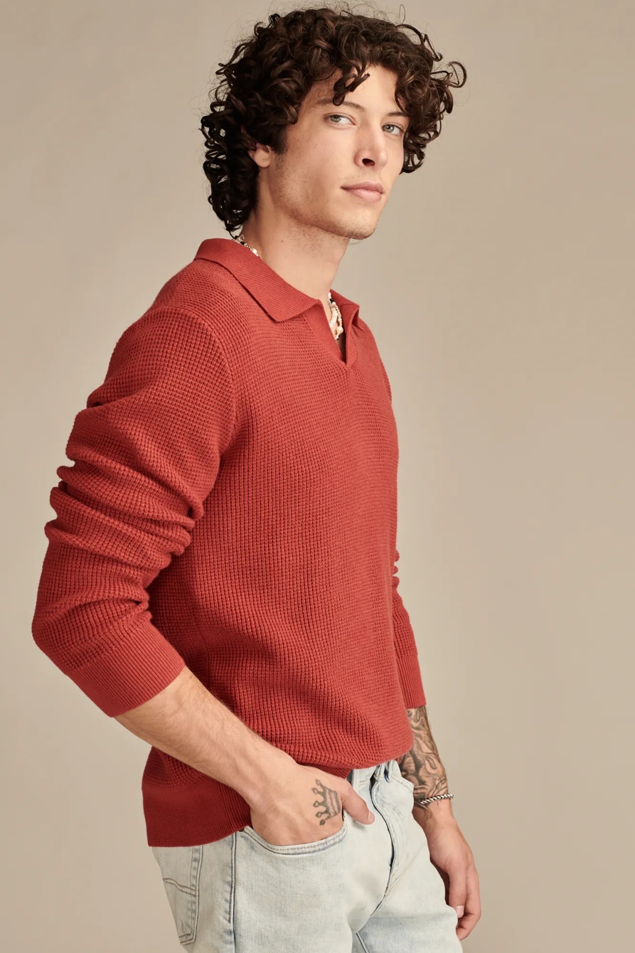 JOHNNY COLLAR SWEATER POLO, image 3