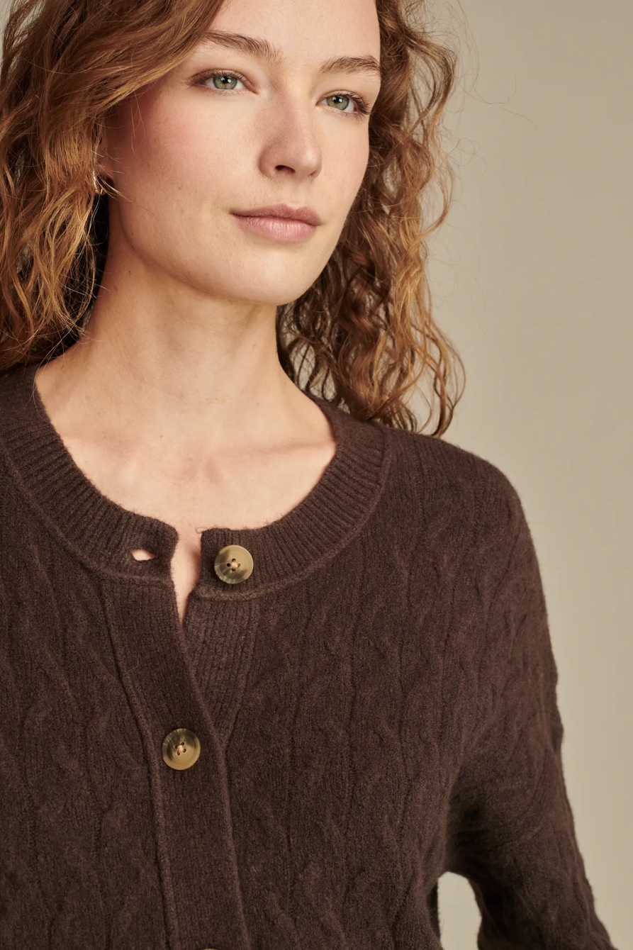 CLOUD SOFT CROPPED CARDIGAN, image 2