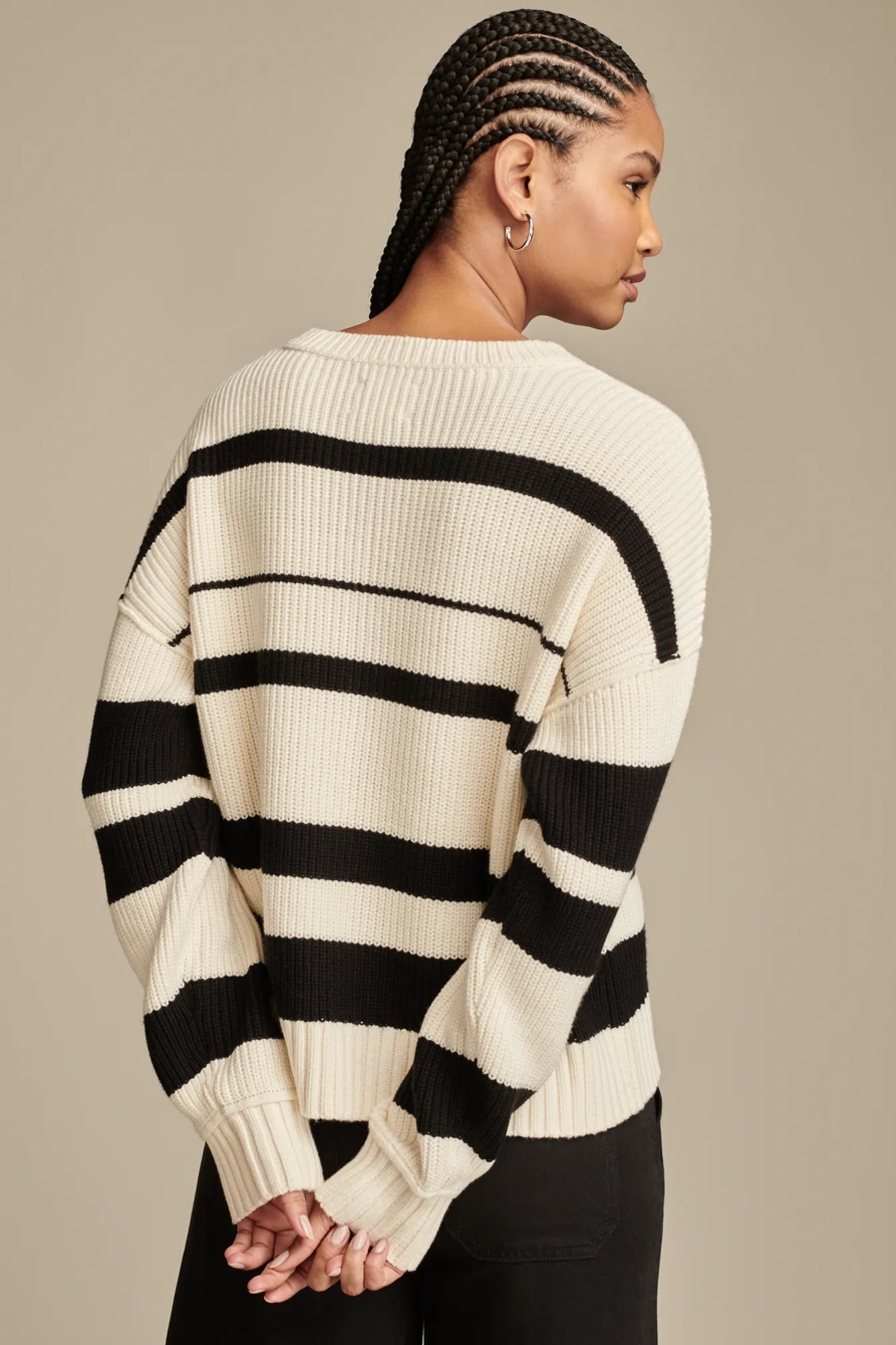 NOTCH NECK PULLOVER, image 3