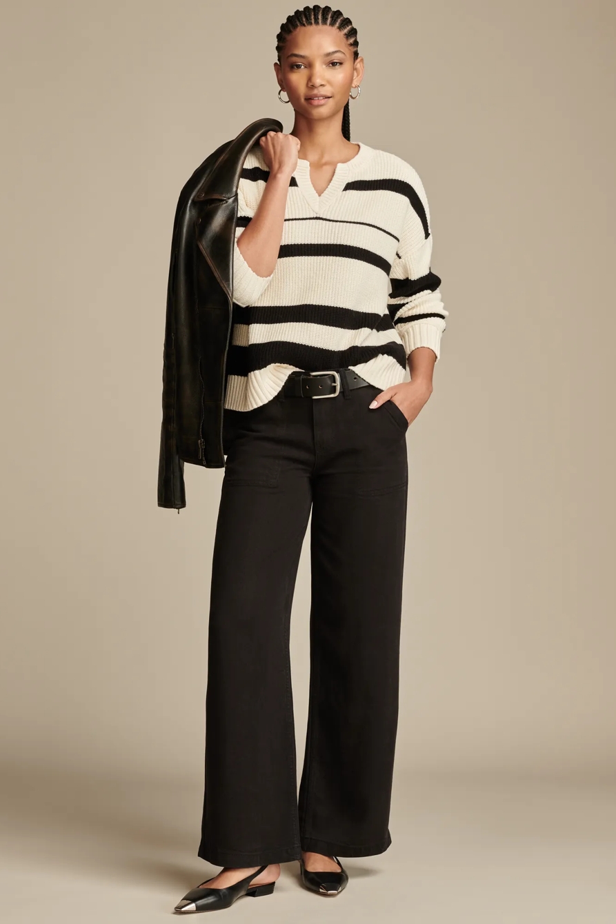 NOTCH NECK PULLOVER, image 4