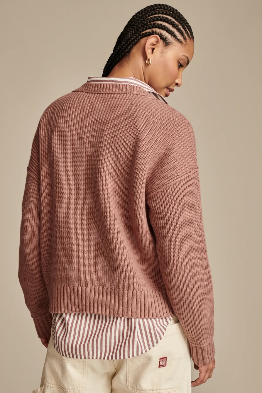 NOTCH NECK PULLOVER, image 4