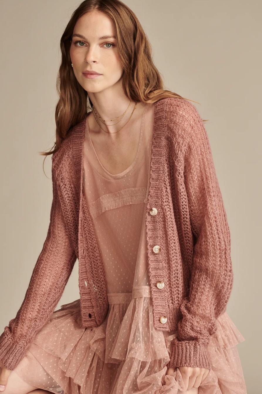 HALF STITCH CARDI, image 1