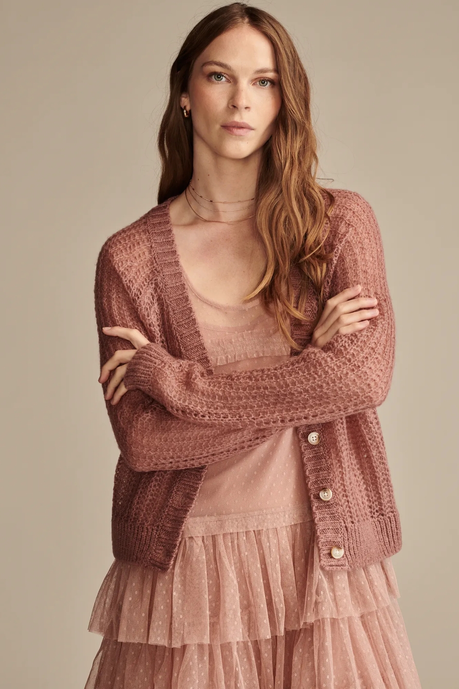 HALF STITCH CARDI, image 3