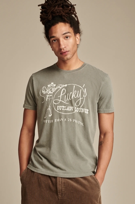 LUCKYS LOUNGE TEE, image 1
