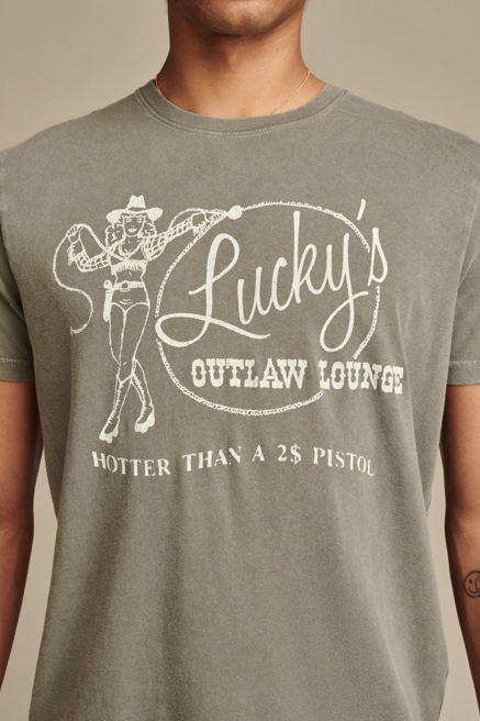 LUCKYS LOUNGE TEE, image 2