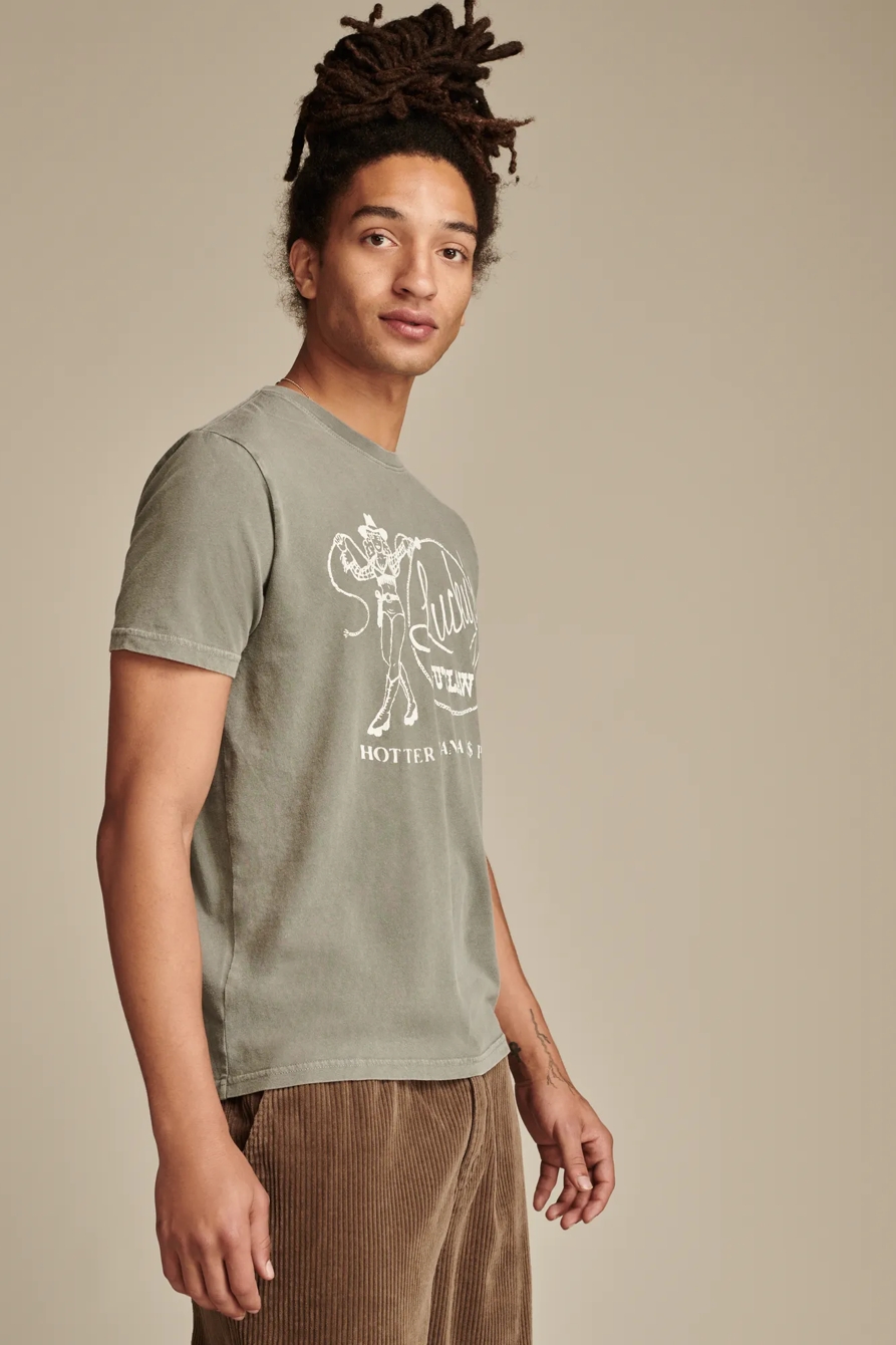 LUCKYS LOUNGE TEE, image 3