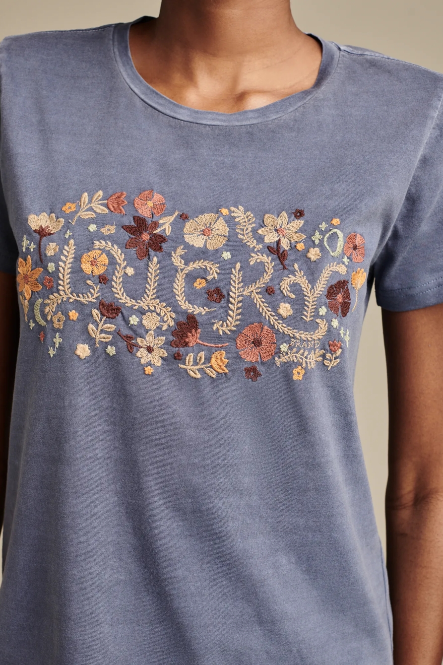 AUTUMNAL LUCKY FLORAL CLASSIC CREW, image 2