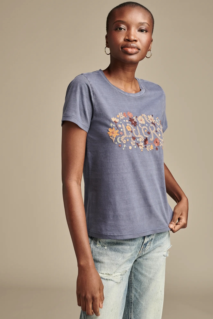 AUTUMNAL LUCKY FLORAL CLASSIC CREW, image 3