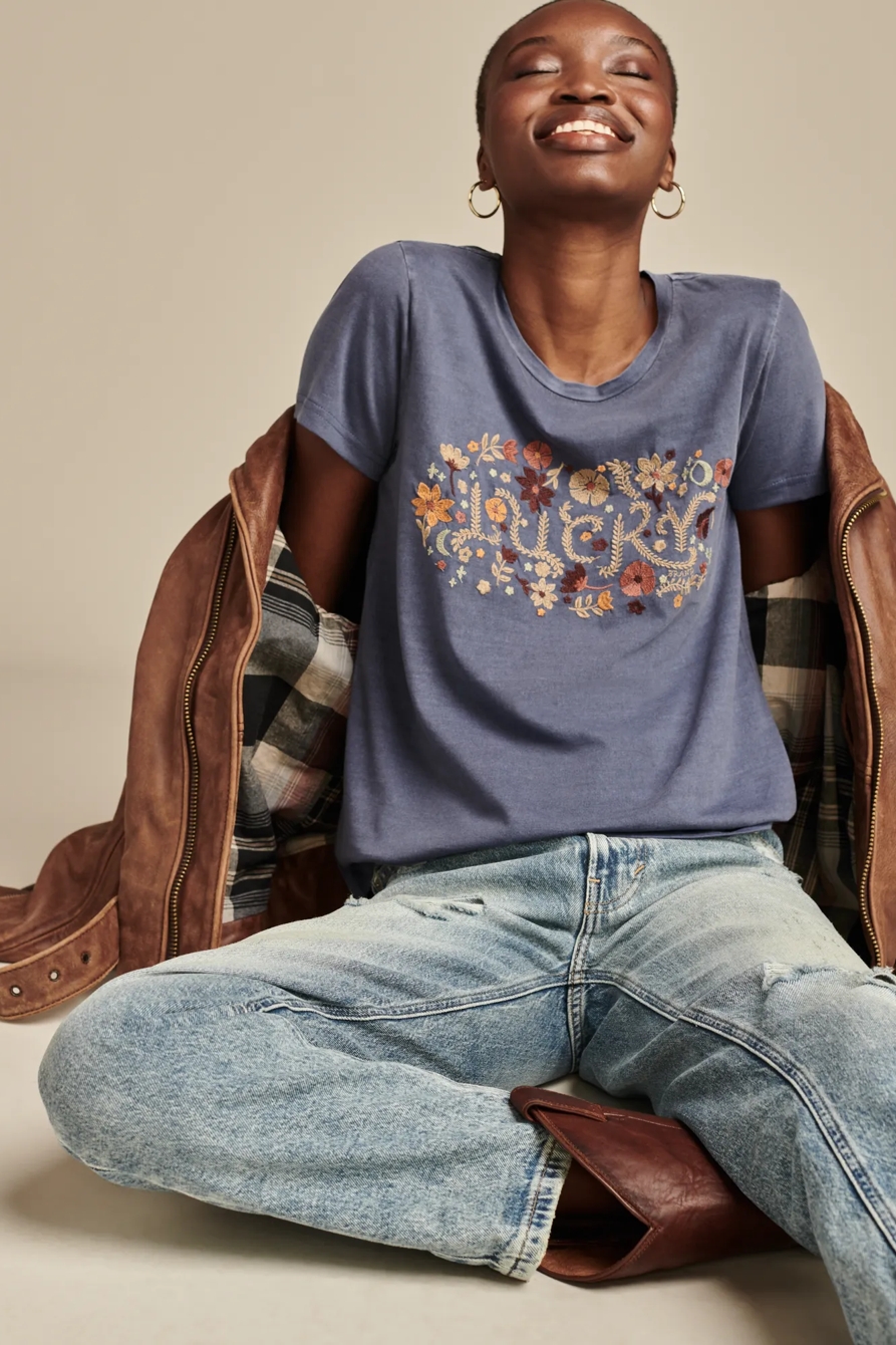 AUTUMNAL LUCKY FLORAL CLASSIC CREW, image 5
