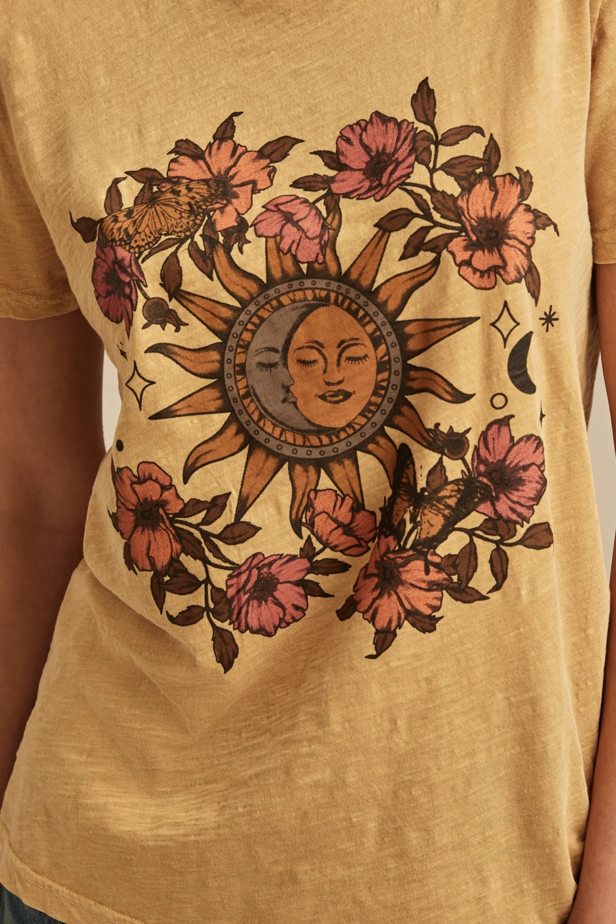 SUN AND MOON FLORAL CLASSIC CREW, image 2