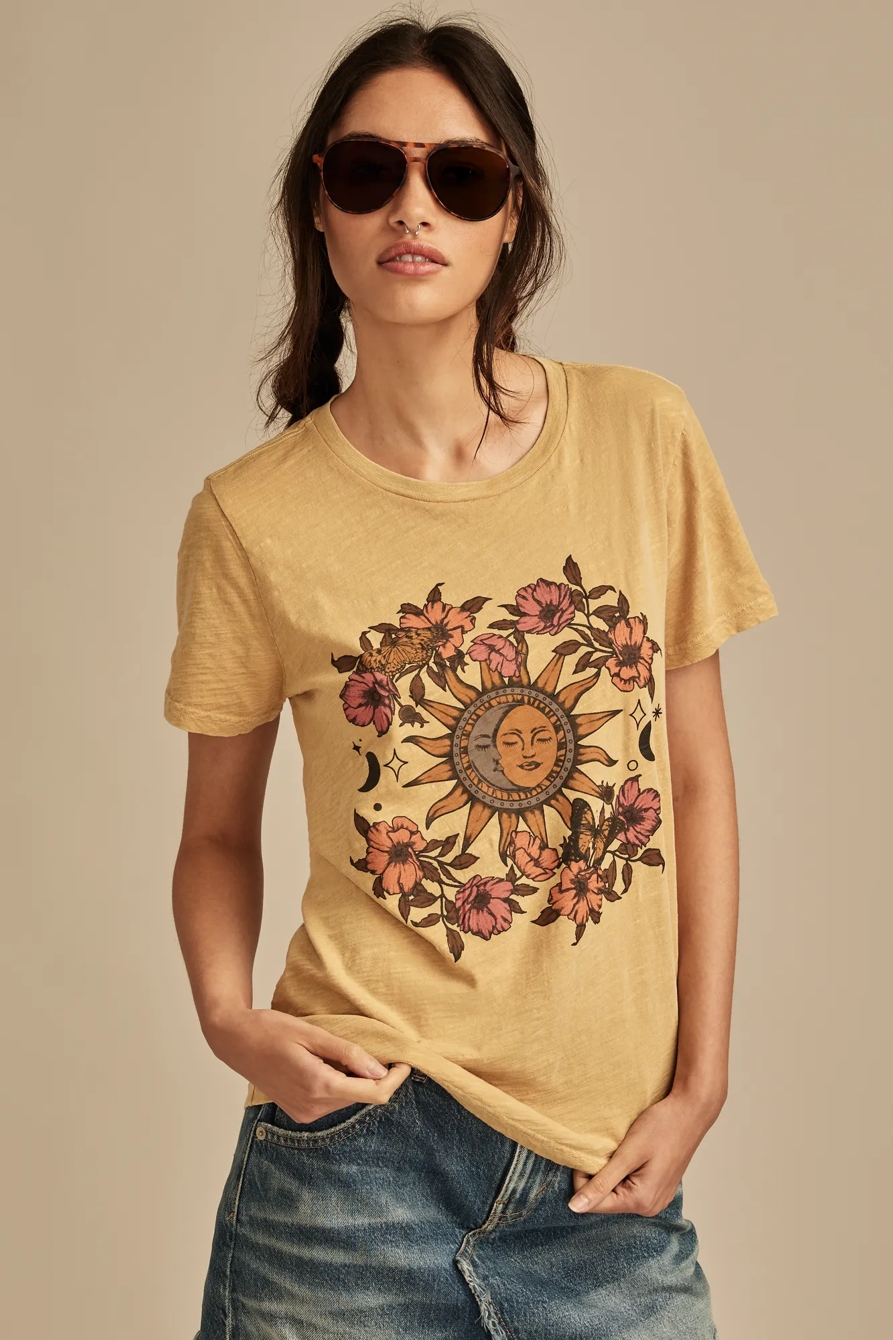 SUN AND MOON FLORAL CLASSIC CREW, image 3