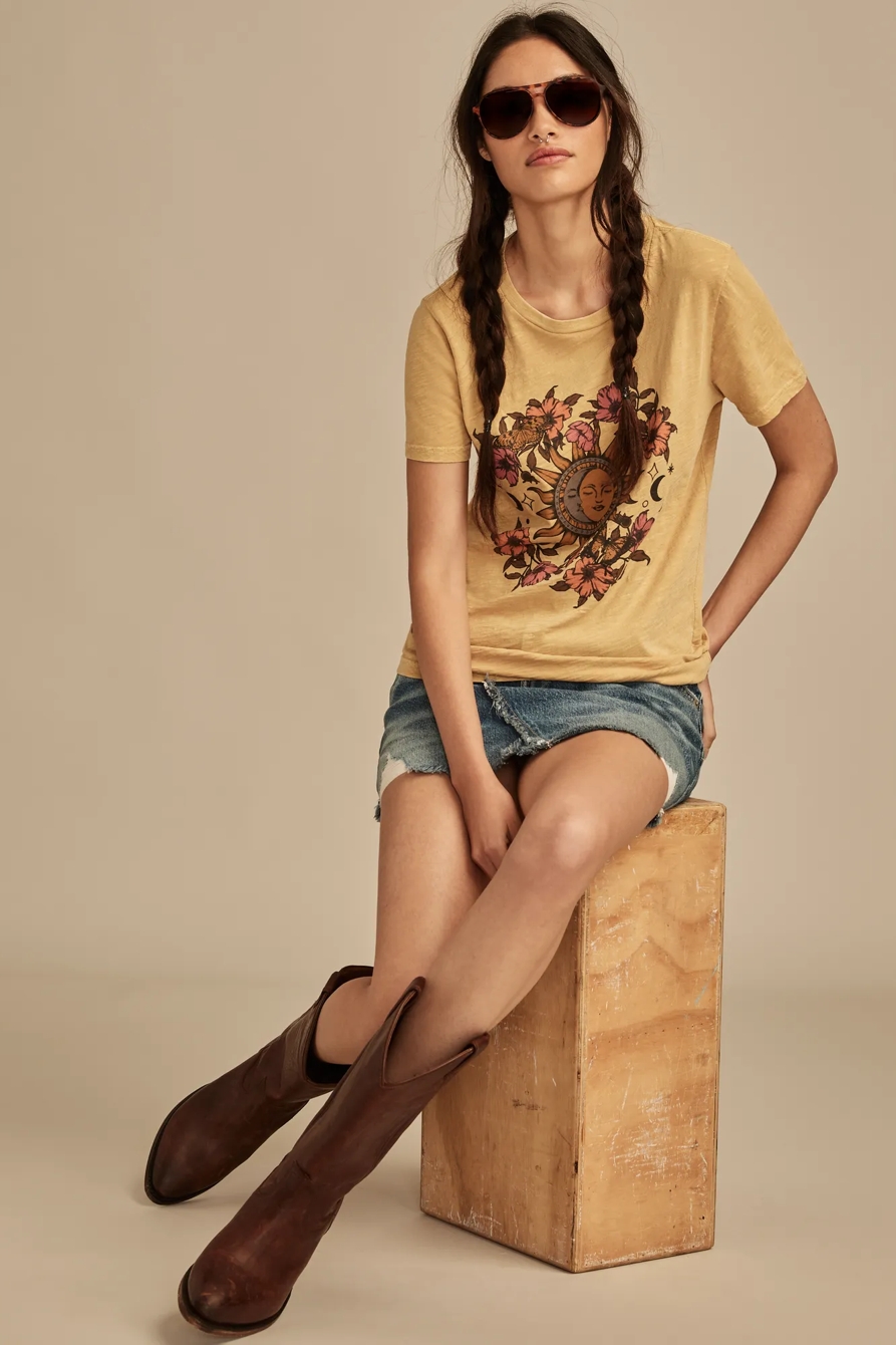 SUN AND MOON FLORAL CLASSIC CREW, image 5