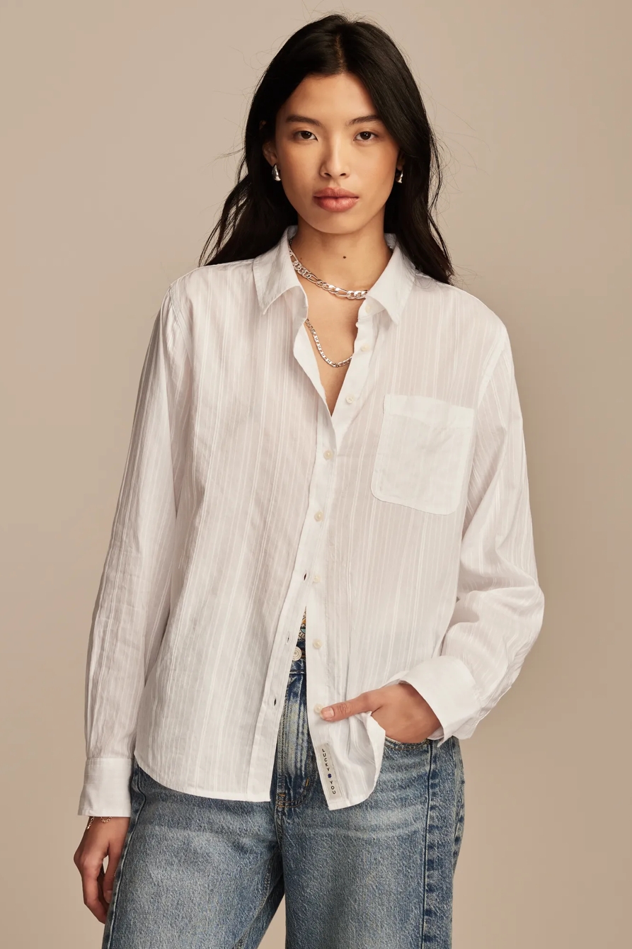 THE BOYFRIEND BUTTON-DOWN SHIRT, image 2