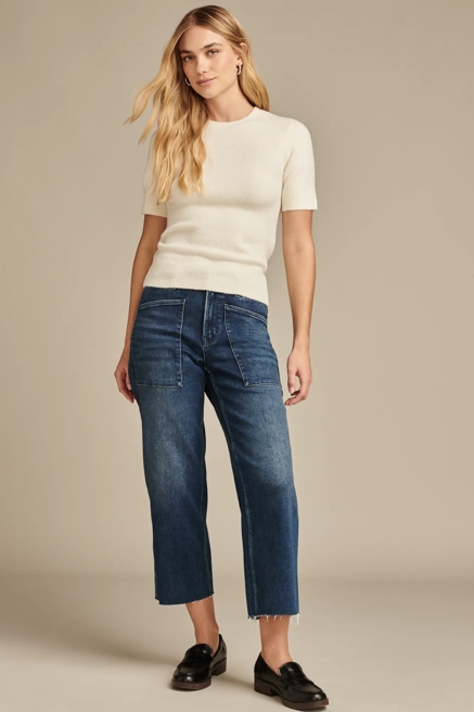 LUCKY LEGEND CROP PATCH POCKET WIDE LEG, image 1