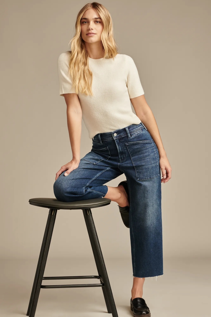 LUCKY LEGEND CROP PATCH POCKET WIDE LEG, image 7