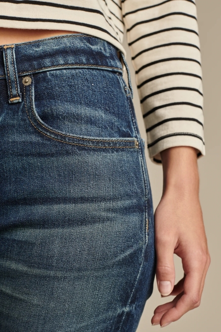 LUCKY LEGEND SELVEDGE 90S LOOSE CROP, image 3