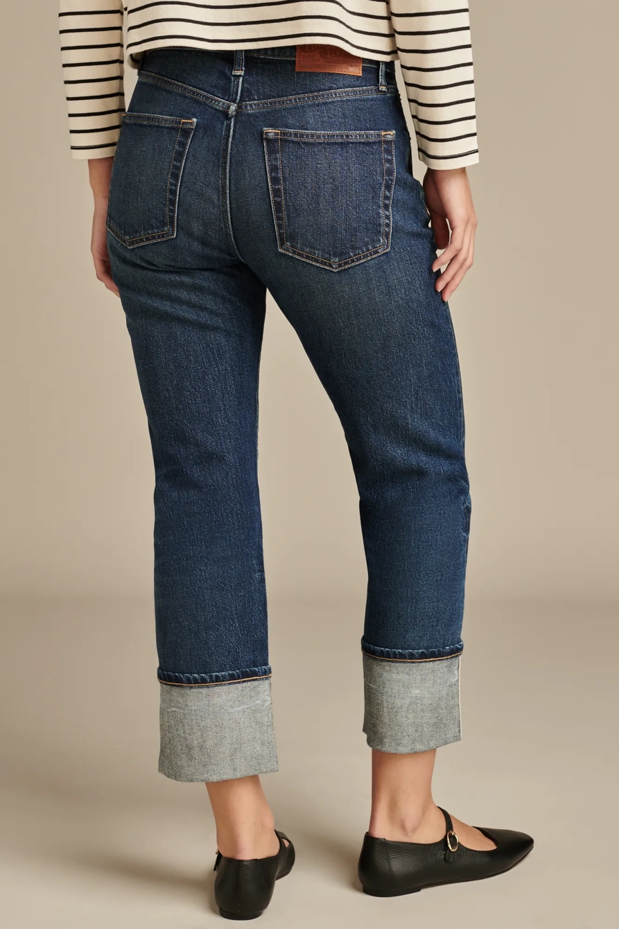 LUCKY LEGEND SELVEDGE 90S LOOSE CROP, image 5