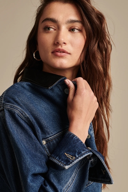 DENIM FIELD JACKET, image 2