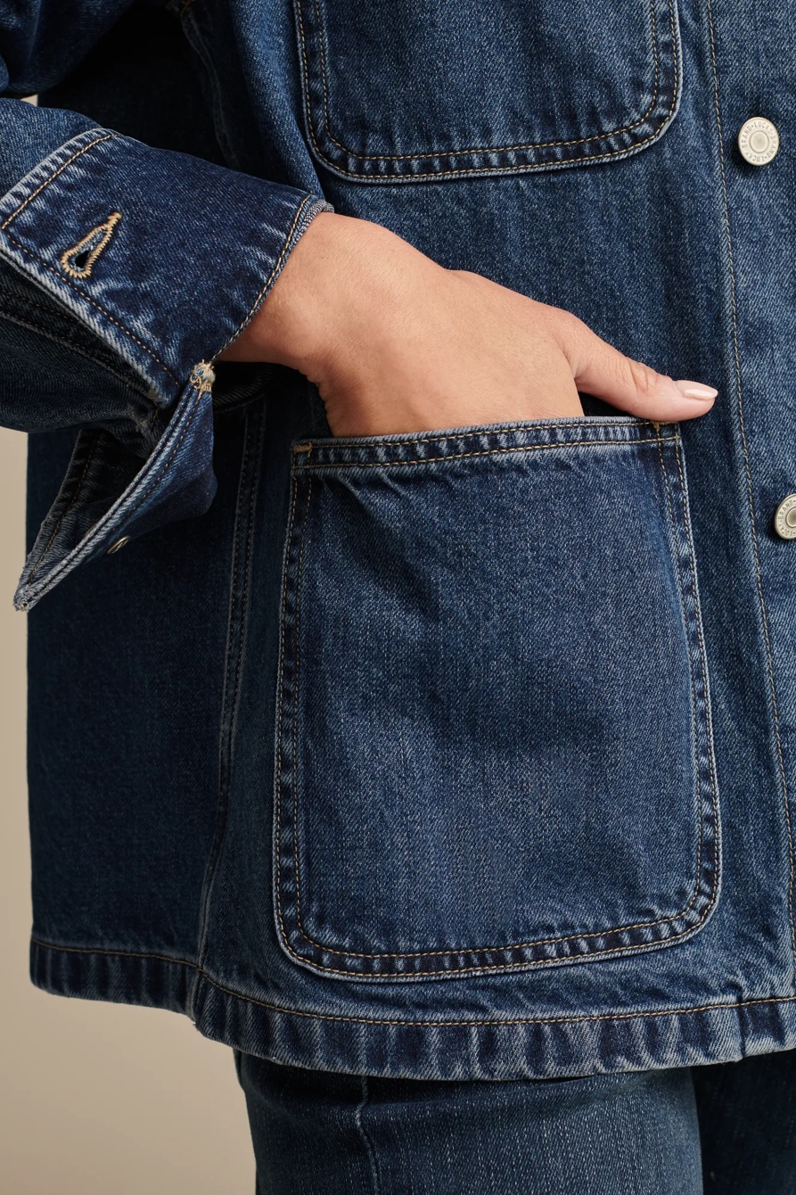 DENIM FIELD JACKET, image 3