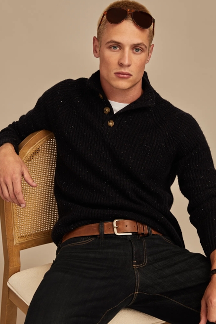 NEP 1/4 MOCK NECK SWEATER, image 1