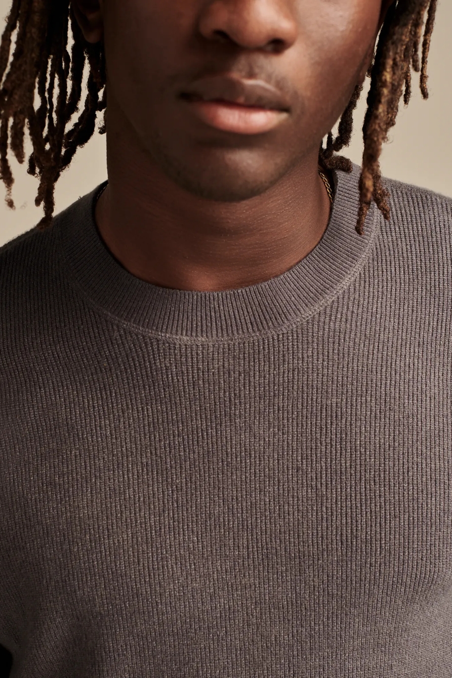 Fine Gauge Crew Sweater, image 2
