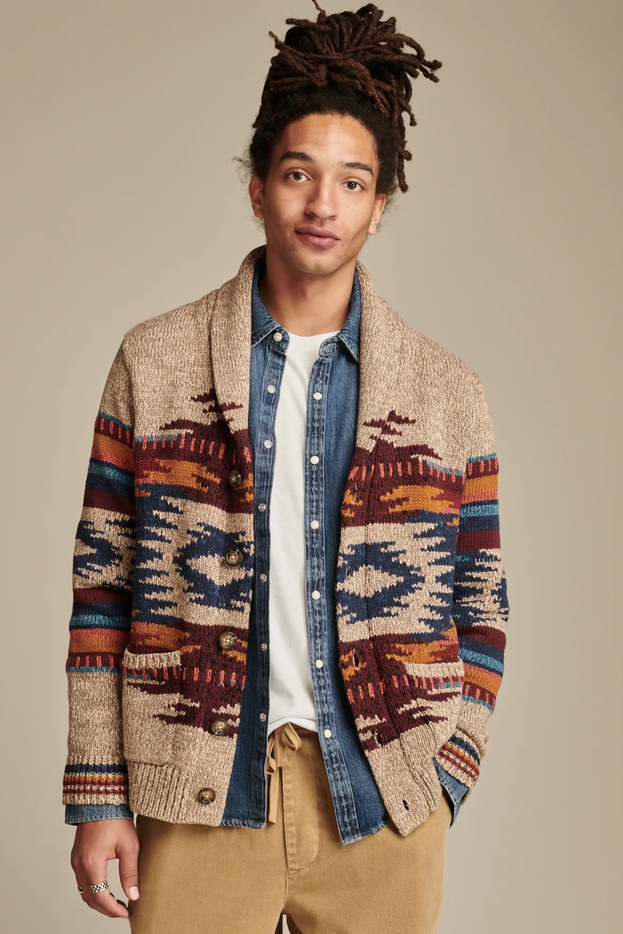 SOUTHWEST SHAWL CARDIGAN, image 2