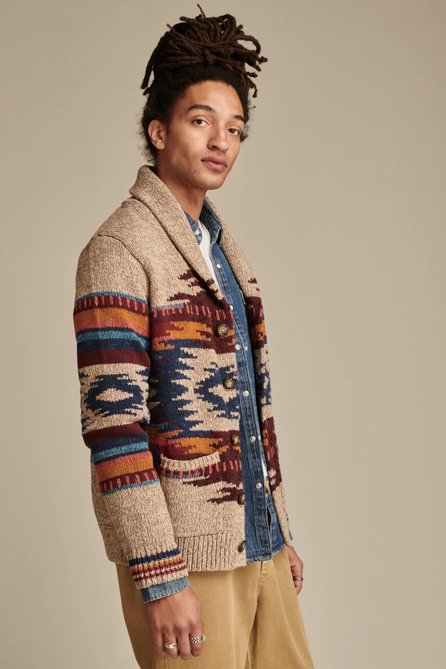 SOUTHWEST SHAWL CARDIGAN, image 3