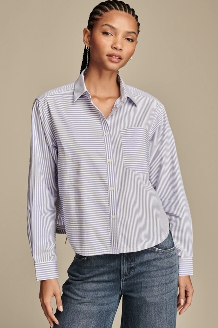 ONE POCKET CROPPED SHIRT, image 1