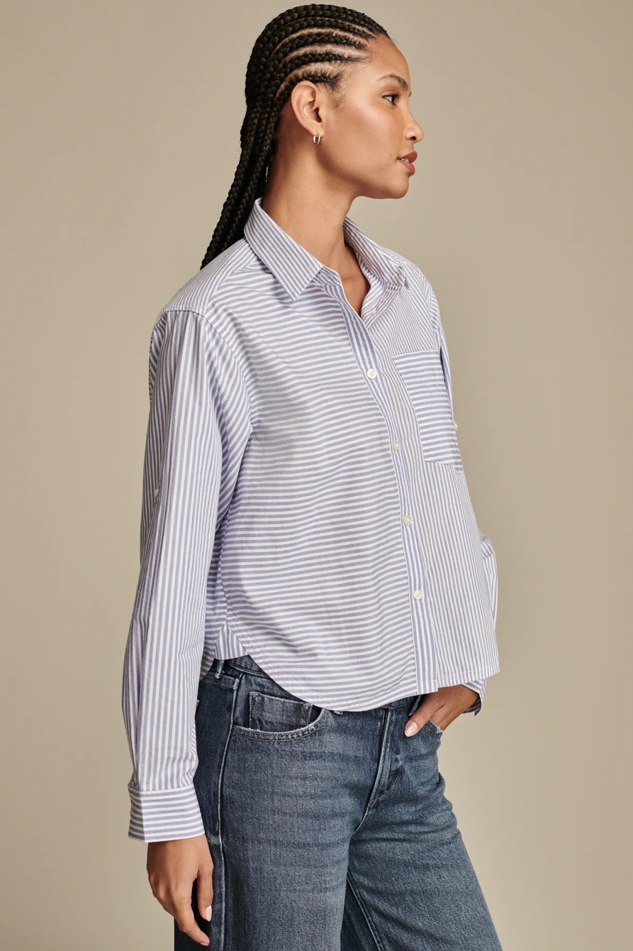 ONE POCKET CROPPED SHIRT, image 3