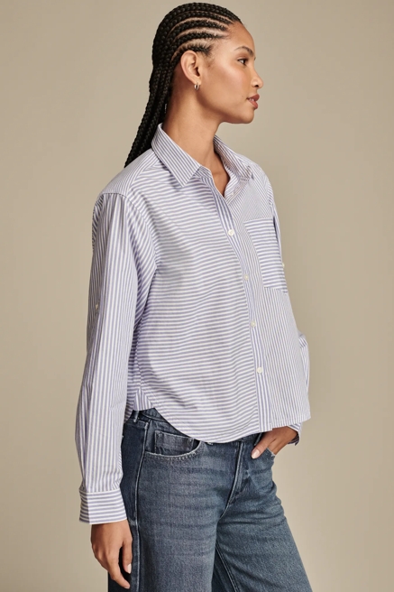 ONE POCKET CROPPED SHIRT, image 3