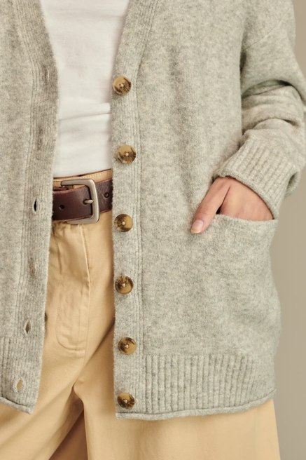 CLOUD SOFT SLOUCHY POCKET CARDIGAN, image 4