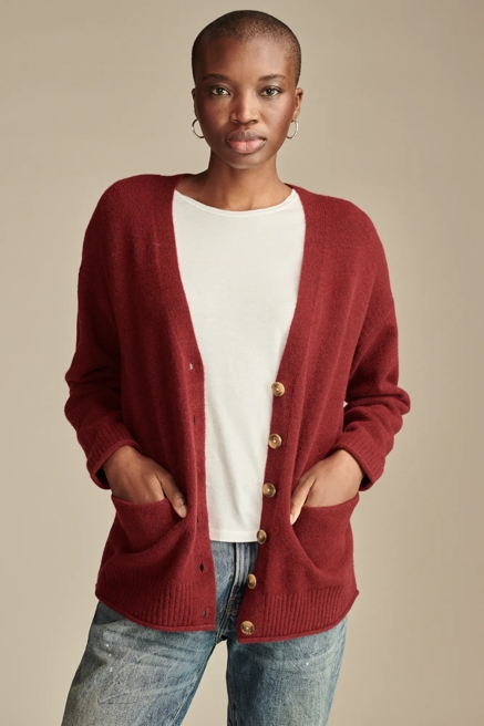 CLOUD SOFT SLOUCHY POCKET CARDIGAN, image 1