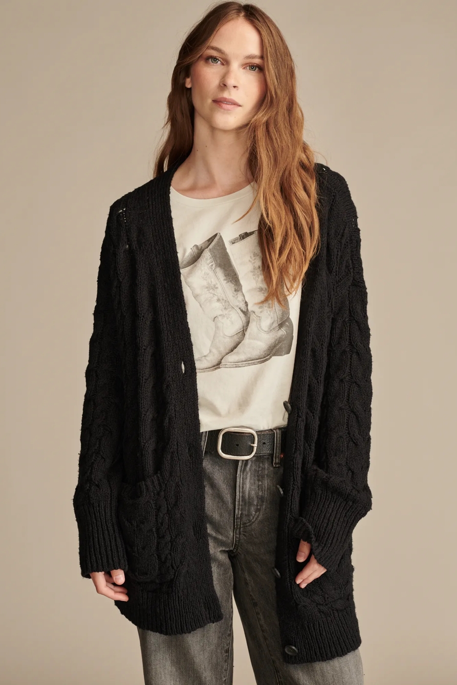CABLE CREW CARDIGAN, image 2