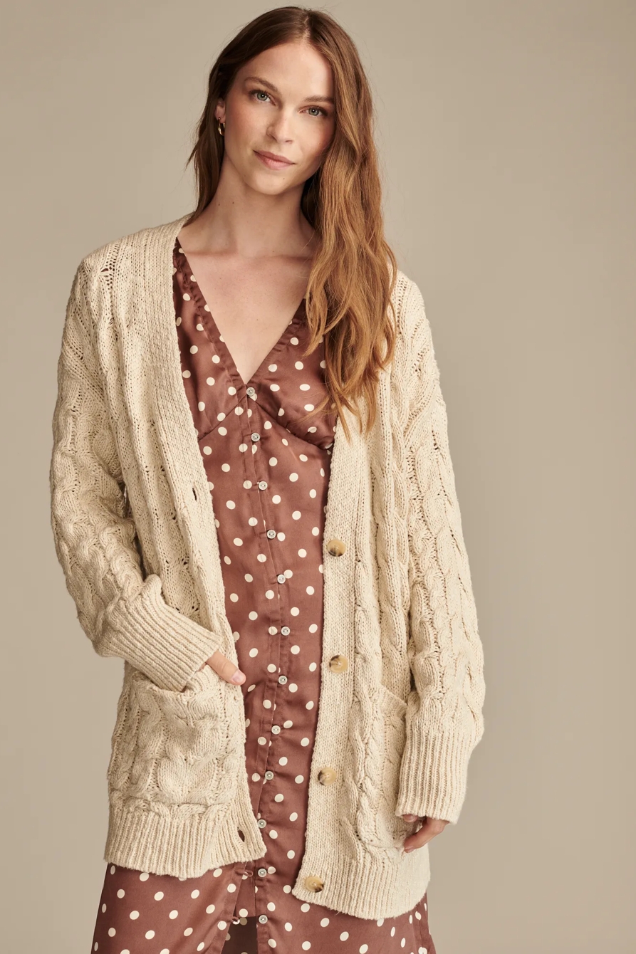 CABLE CREW CARDIGAN, image 2