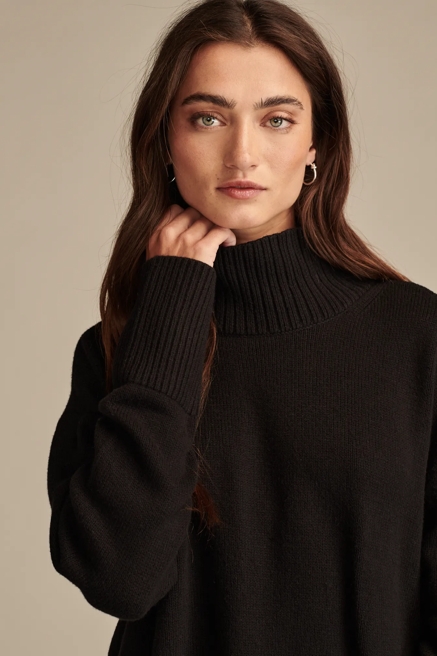 MOCK NECK TUNIC SWEATER, image 2