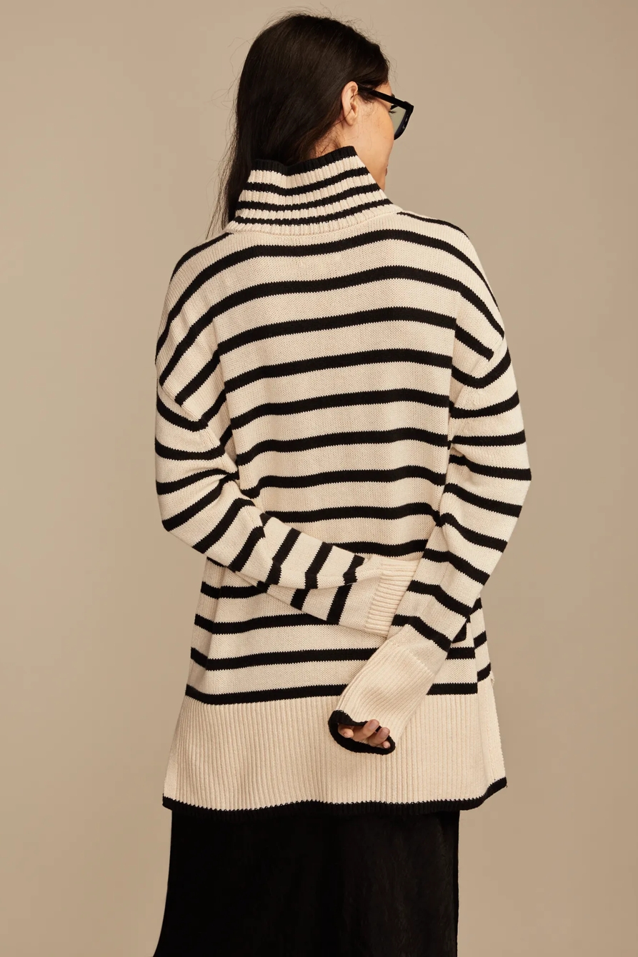 MOCK NECK TUNIC SWEATER, image 4