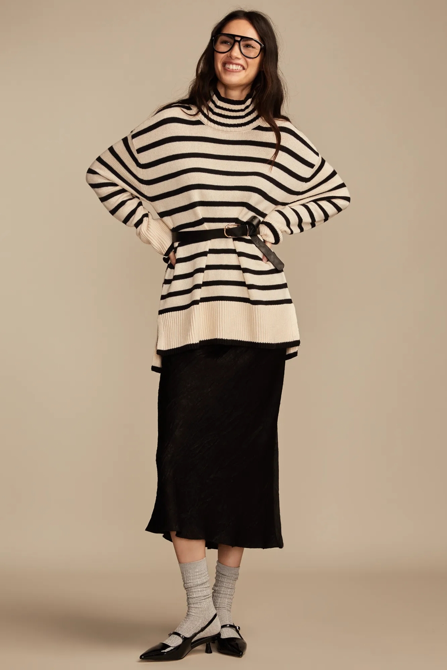 MOCK NECK TUNIC SWEATER, image 5