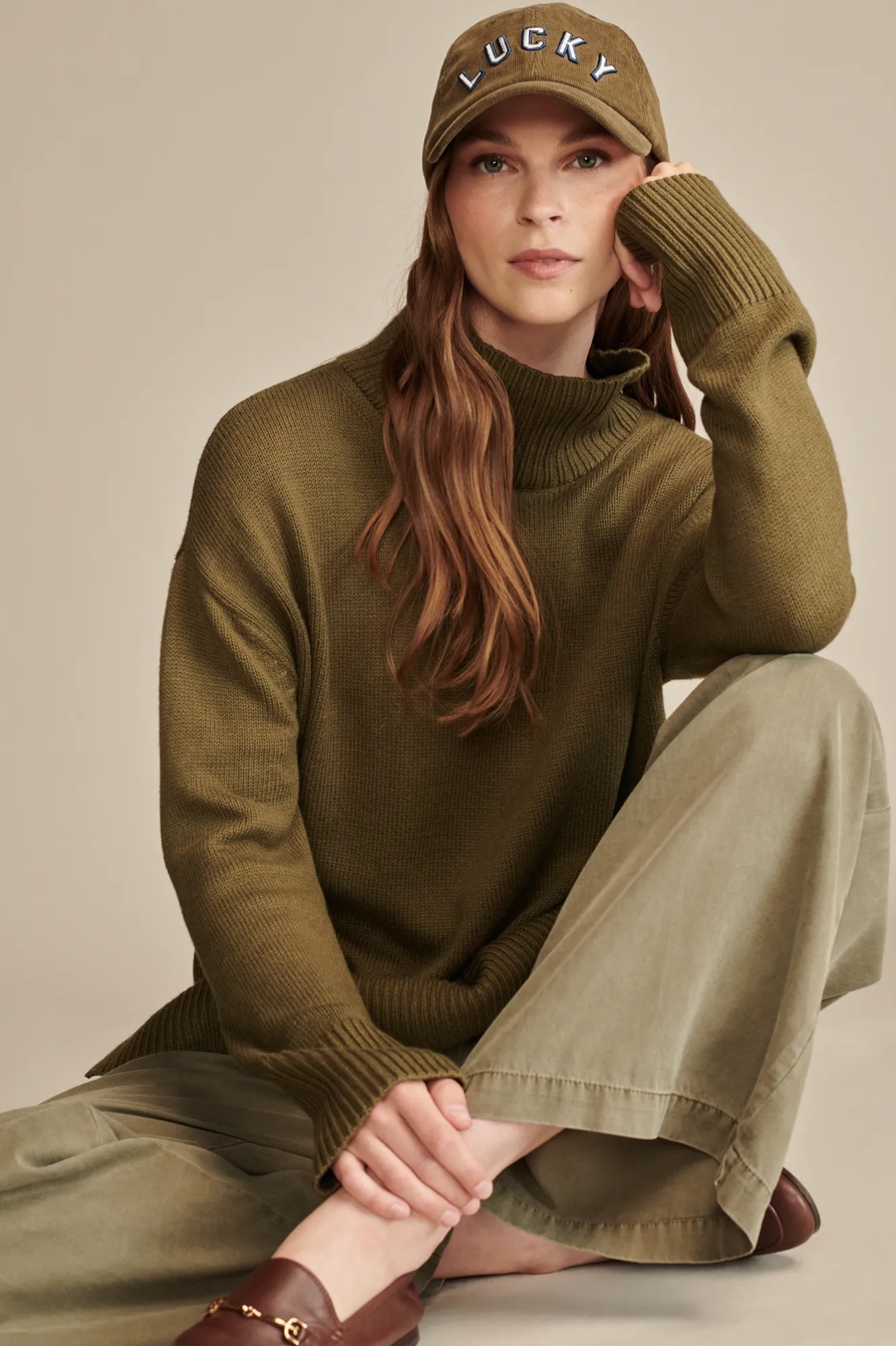MOCK NECK TUNIC SWEATER, image 5