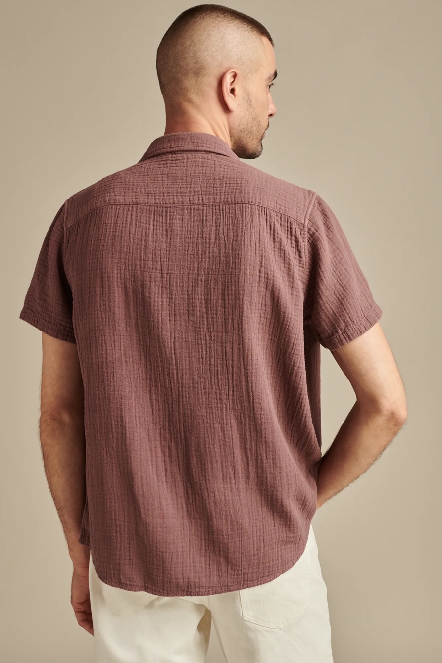 Short Sleeve Double Weave Utility Shirt, image 4