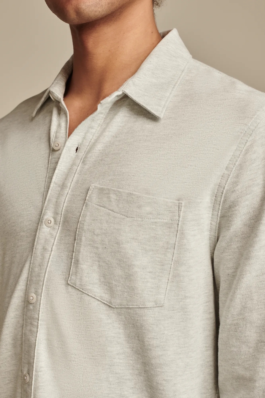 KNIT OXFORD SHIRT, image 2