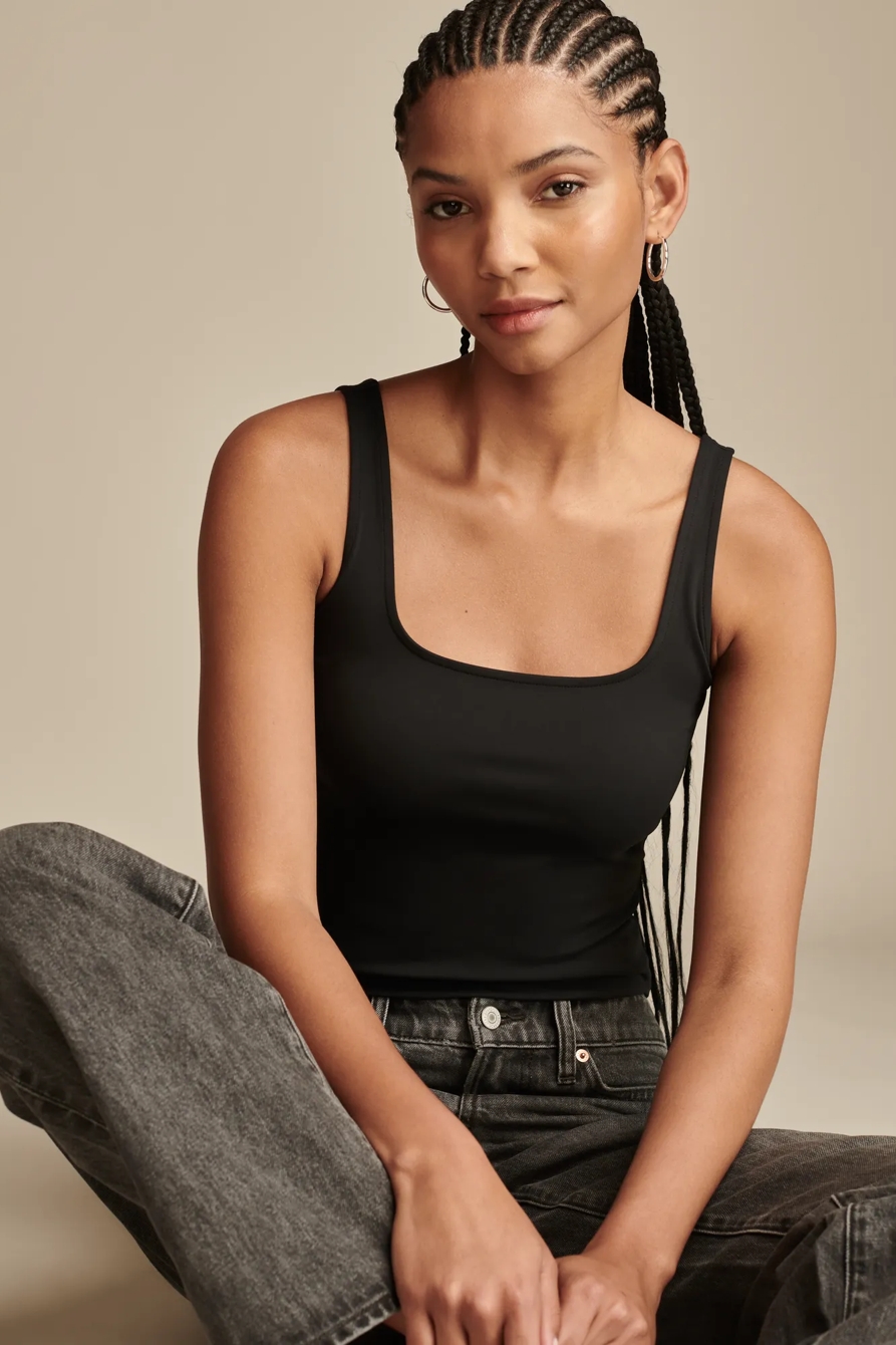 SEAMLESS SQUARE NECK TANK, image 6