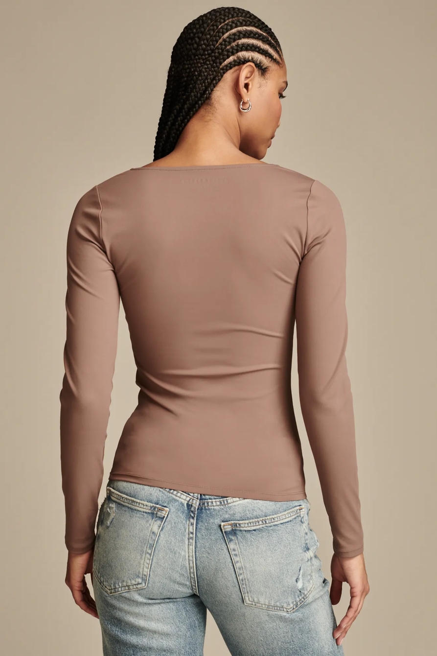 CONTOUR SQUARE NECK LONG SLEEVE, image 5