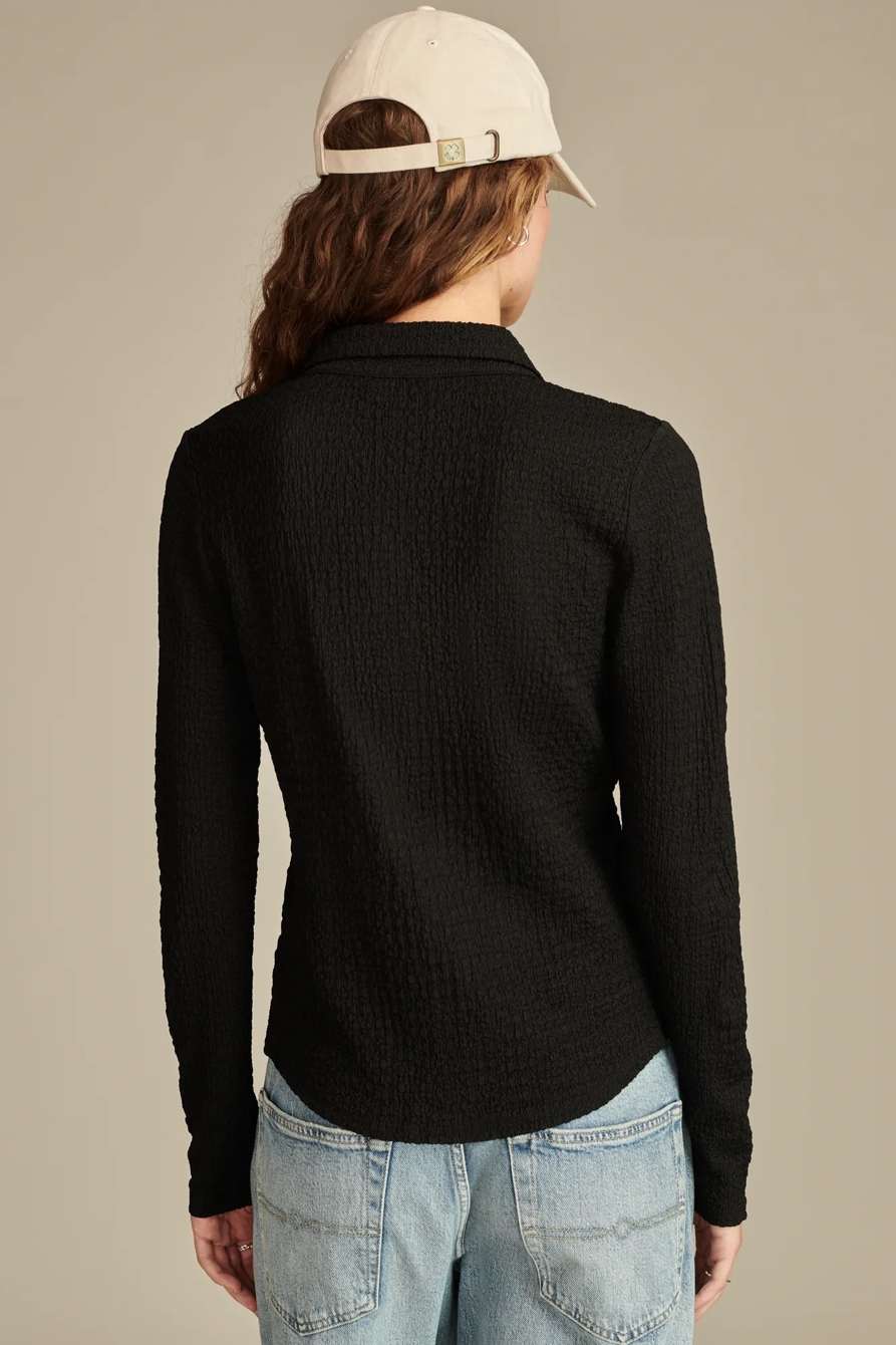 Textured Knit Shirt, image 4