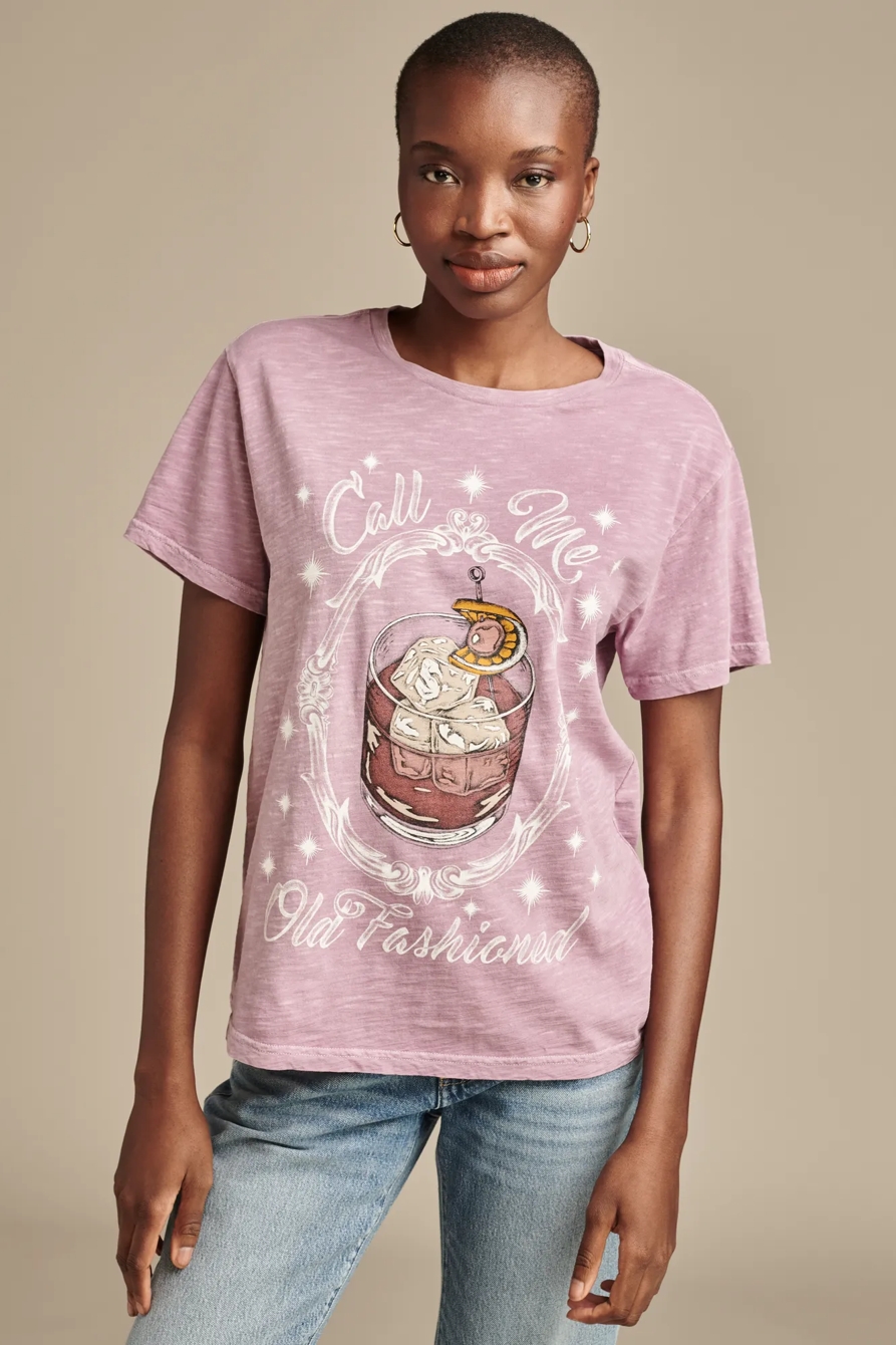 CALL ME OLD FASHIONED BOYFRIEND TEE, image 1