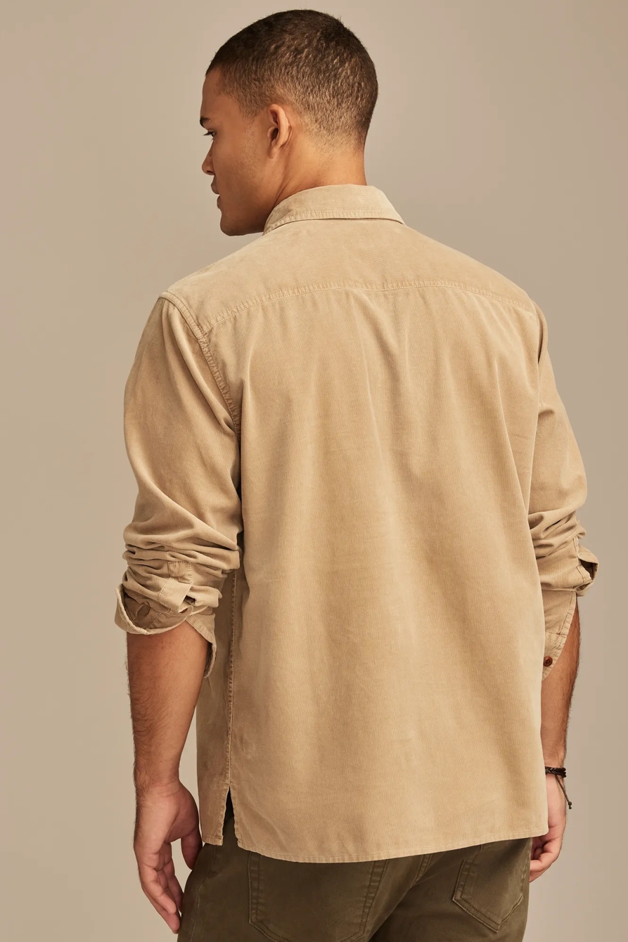 CORDUROY POP-OVER SHIRT, image 4