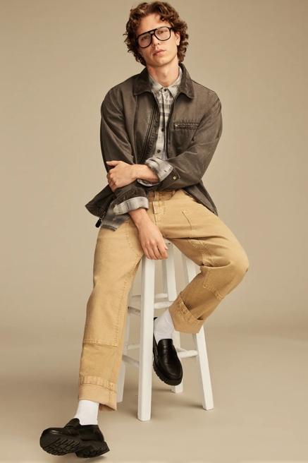 JACQUARD DOUBLE WEAVE HUMBOLDT LONG SLEEVE SHIRT, image 2