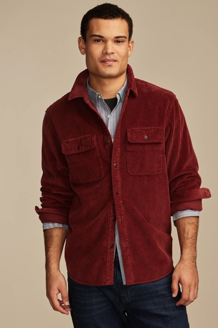 BIG CORD LONG SLEEVE UTILITY SHIRT, image 1
