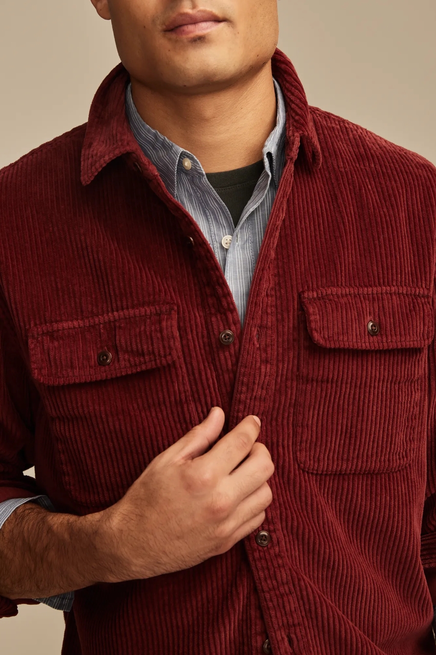 BIG CORD LONG SLEEVE UTILITY SHIRT, image 5