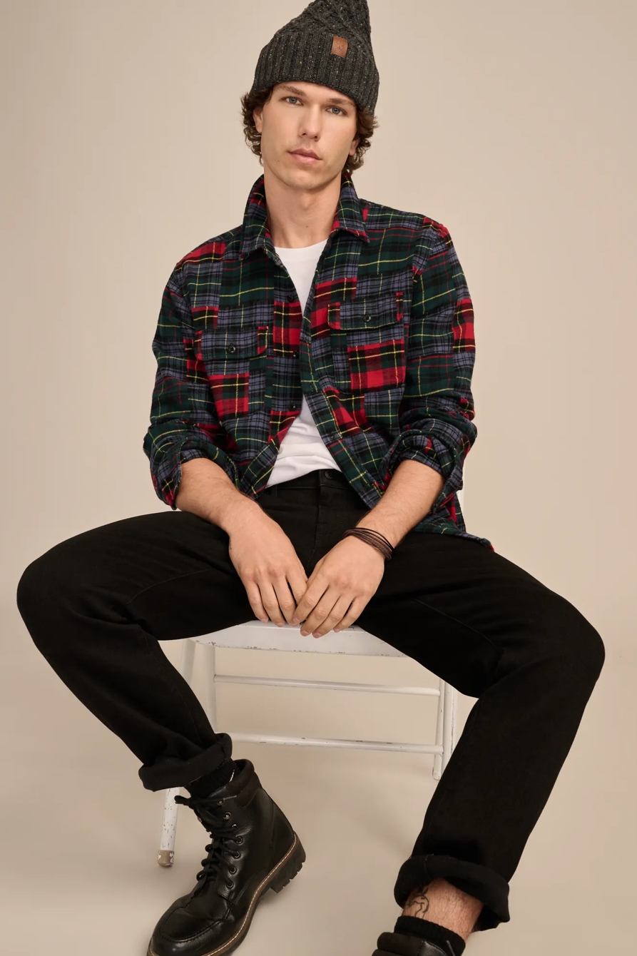 PLAID CLOUD SOFT FLANNEL SHIRT, image 5